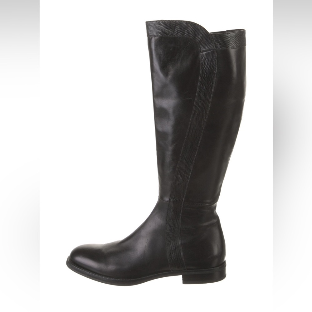 AGL Leather Knee-High Riding Boots
